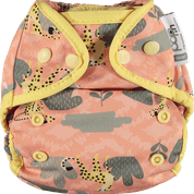 Close ParentPop-in Single Popper Nappy BambooColour: Cheetahreusable nappiesEarthlets
