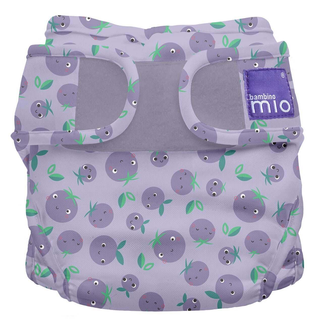Bambino MioMioduo Reusable Nappy CoverSize: Size 1Colour: Berry Bouncereusable nappies nappy coversEarthlets