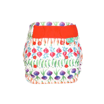 Tots BotsBamboozle Nappy WrapColour: Above the CloudsSize: Size 1 (6-18lbs)reusable nappiesEarthlets