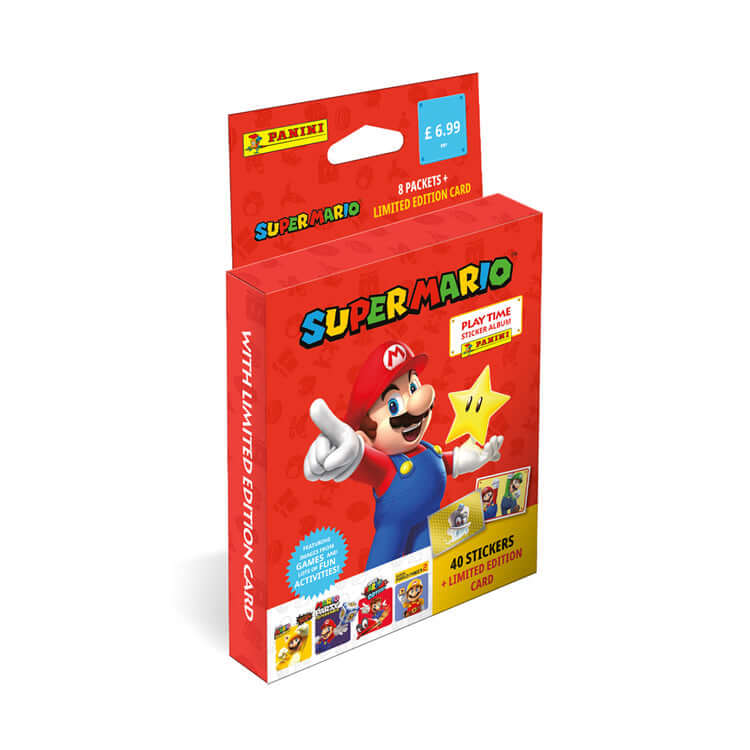 PaniniSuper Mario Playtime Sticker CollectionProduct: Multiset (8 Packets)Sticker CollectionEarthlets