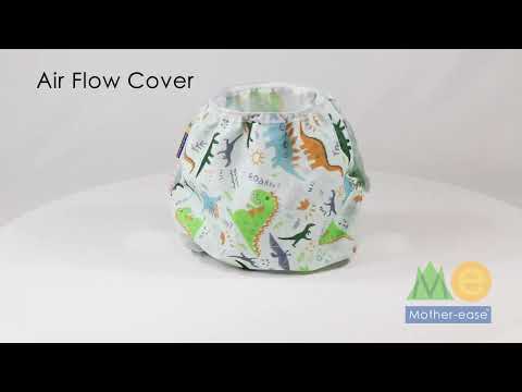 Mother-easeAir Flow Cover WetlandsColour: Wetlandssize: Sreusable nappiesEarthlets