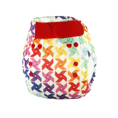 Tots BotsBamboozle Nappy WrapColour: WhirlSize: Size 1 (6-18lbs)reusable nappiesEarthlets