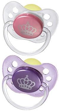 NipSoother Spacy Purple 0-6 Months - 2 PackAge: 0-6 Monthsbaby care soothers & dental careEarthlets
