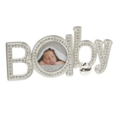 JulianaBaby Photo Frame - Silverplated with Crystalsbaby giftsEarthlets