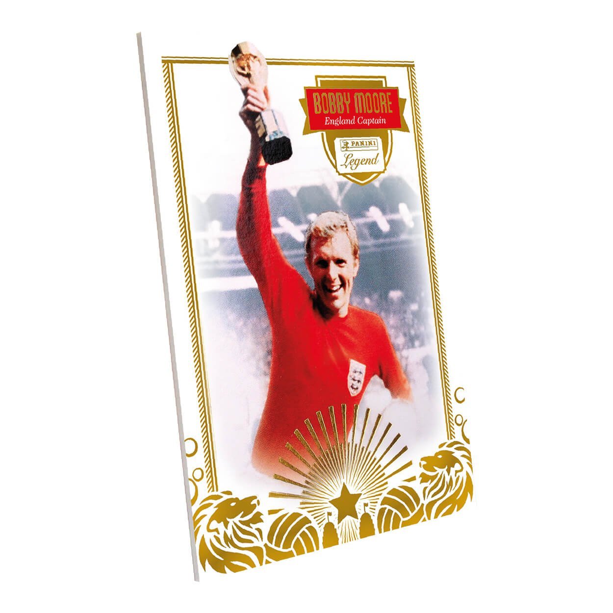 Panini| Panini's Bobby Moore Limited Edition 1966 Card | Earthlets.com |  | Trading Cards
