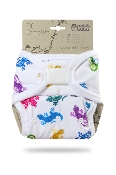 Petit Lulu| Snap In One (SIO) Nappy with Velcro - One Size | Earthlets.com |  | reusable nappies